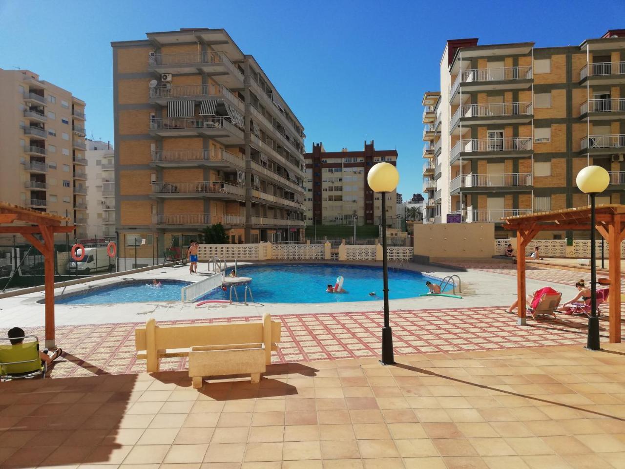 Apartamentos Infante Primera Linea - Solo Familias Serviplaya Playa de Gandia المظهر الخارجي الصورة
